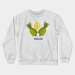 Vegan Design Crewneck Sweatshirt